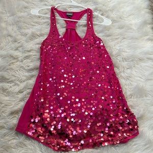 Vanity Sequin Tank Top